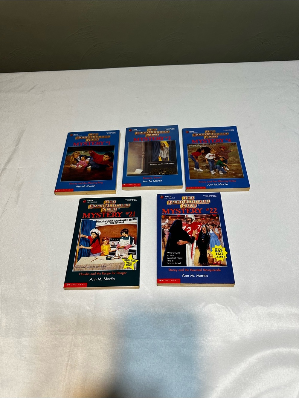 Scholastic The Baby-Sitters Club Mystery Set - Blue Covers